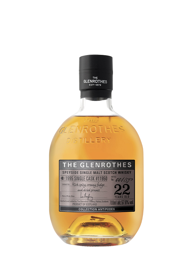 GLENROTHES 22 ans 1995 First Fill Sherry American Oak Antipodes - main image