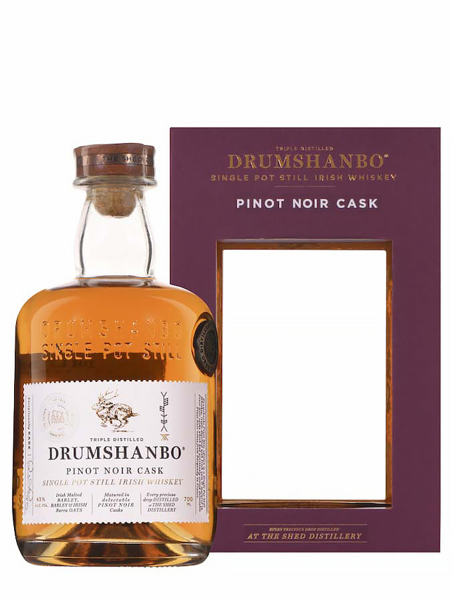 DRUMSHANBO Single Pot Still Pinot Noir Expression - visuel secondaire - Whiskies à moins de 100 €