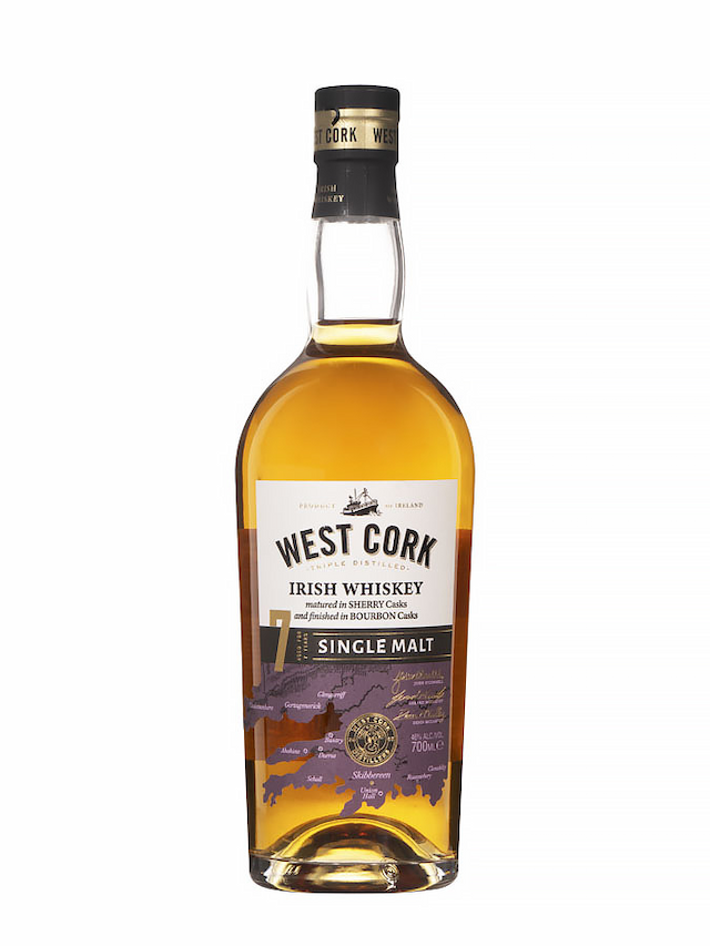 WEST CORK 7 ans Single Malt - secondary image - Whiskies