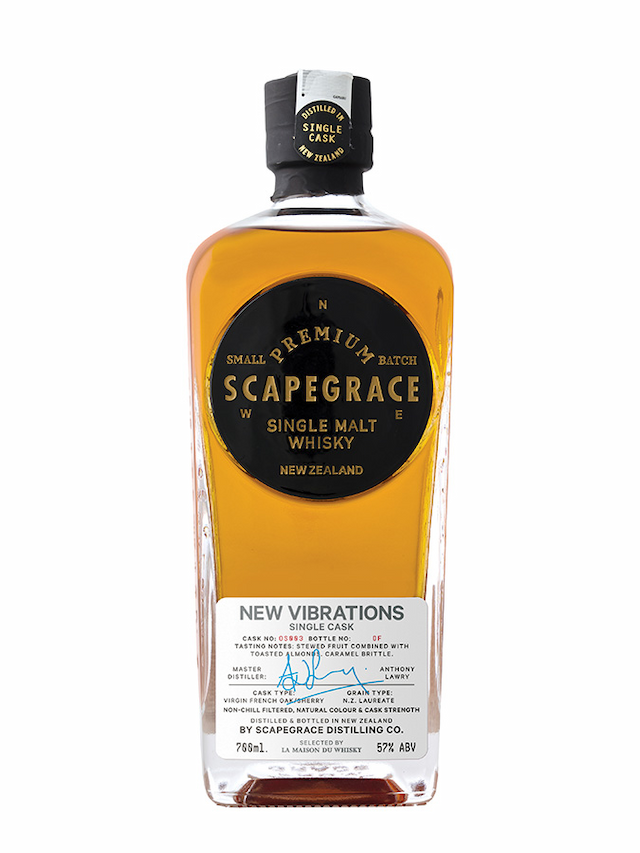 SCAPEGRACE Sherry Cask New Vibrations - secondary image - Whiskies
