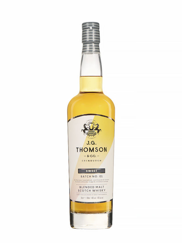 JG THOMSON Sweet Blended Malt Scotch Whisky JG - secondary image - Whiskies