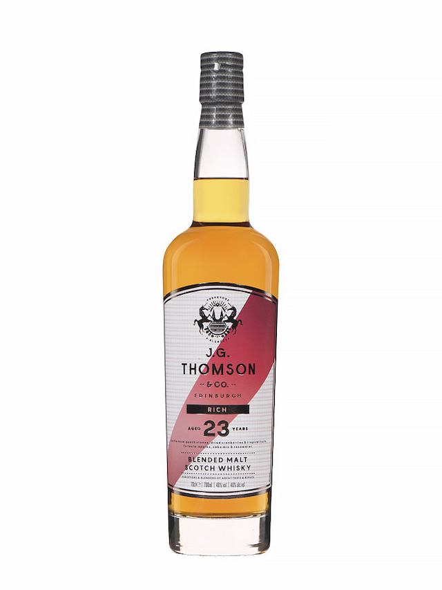 JG THOMSON 23 ans Rich Blended Malt Scotch Whisky JG - visuel secondaire - Selections