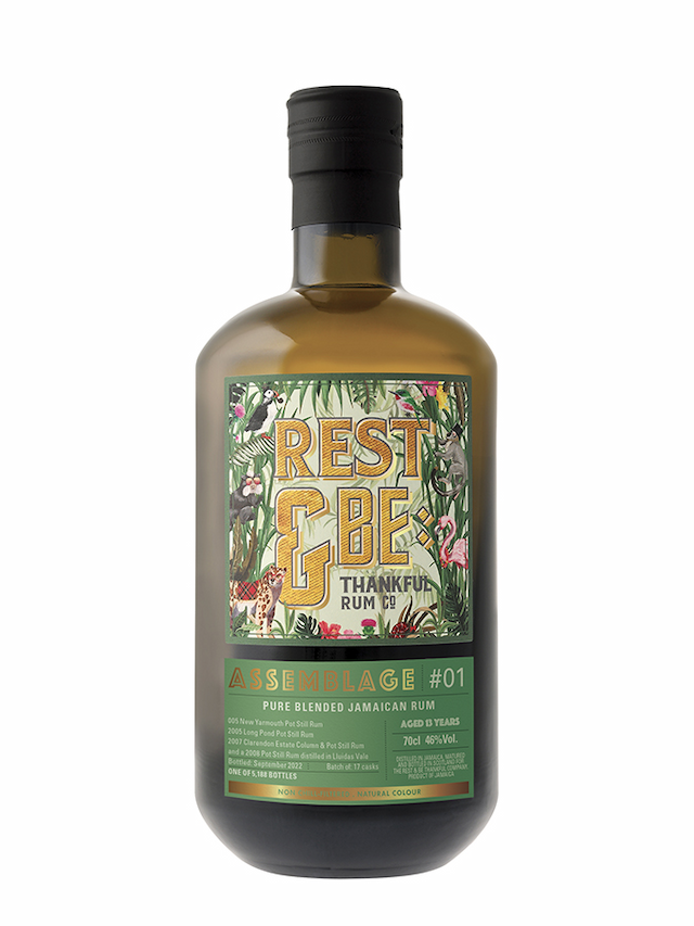 ASSEMBLAGE #01 13 ans Jamaican Rum Rest & Be Thankful - visuel secondaire - Selections