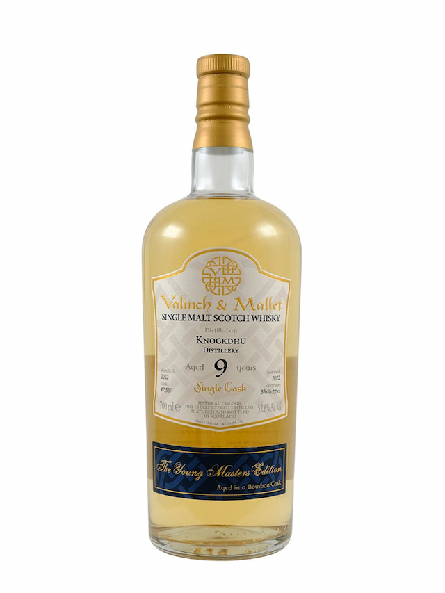 KNOCKDHU 9 ans Bourbon Cask Valinch & Mallet - secondary image - Whiskies