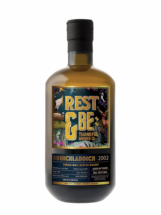 BRUICHLADDICH 20 ans 2002 Wine Cask Rest & Be Thankful - secondary image - Sélections