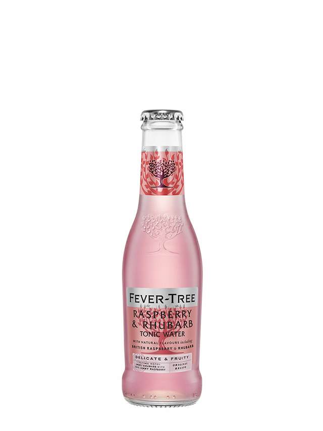 FEVER-TREE Raspberry & Rhubarb Tonic Water 4 X 200 ML - visuel secondaire - Les Spiritueux