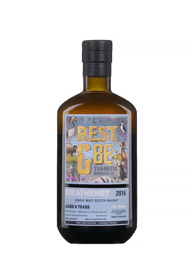 STRATHENRY 6 ans 2016 Small Batch Sherry Cask Rest & Be Thankful - visuel secondaire - Selections