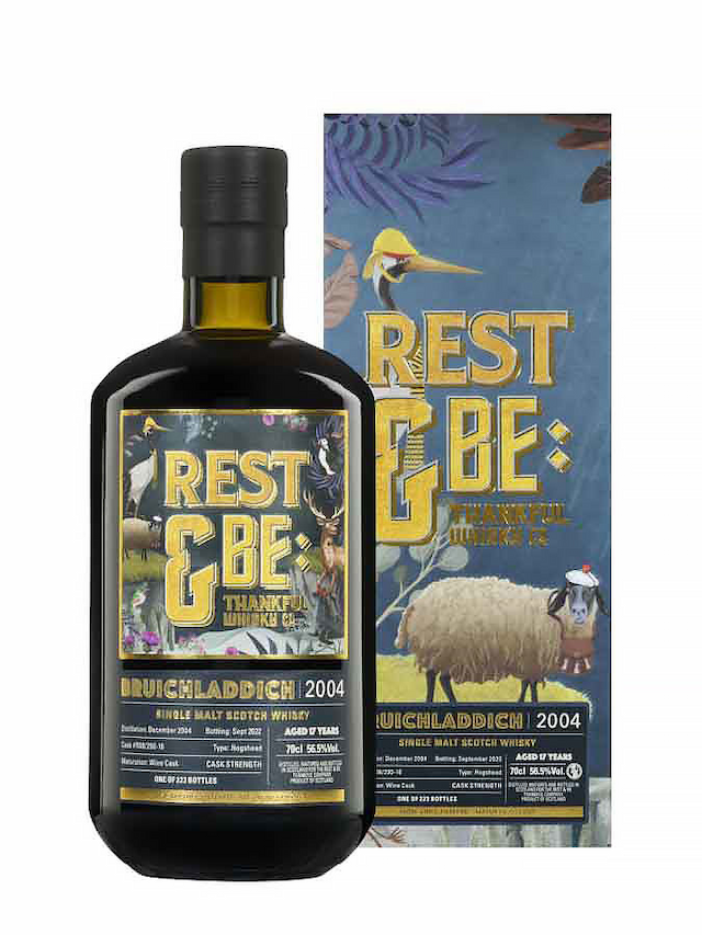BRUICHLADDICH 17 ans 2004 Wine Cask Rest & Be Thankful - secondary image - Sélections