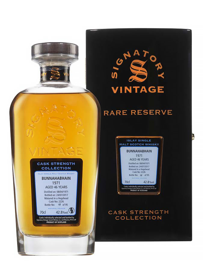 BUNNAHABHAIN 46 ans 1971 Rare Reserve Signatory Vintage - main image