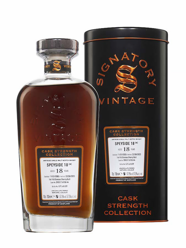 UNNAMED SPEYSIDE 18 ans 2005 Sherry Cask Signatory Vintage - secondary image - Sélections