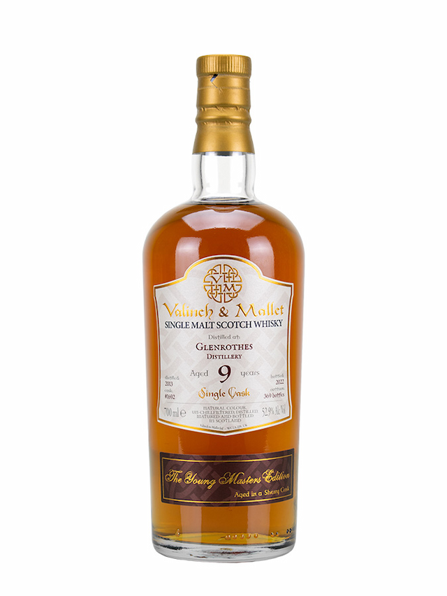 GLENROTHES 9 ans Oloroso Cask Valinch & Mallet - secondary image - Whiskies