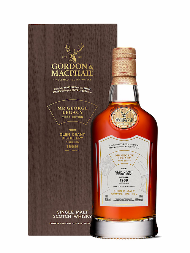 GLEN GRANT 63 ans 1959 Mr George Legacy (3rd Edition) Gordon & Macphail - secondary image - Sélections
