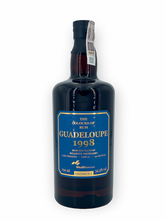 GUADELOUPE BELLEVUE 23 ans 1998 Edition No.2 The Colours of Rum W. S. - visuel secondaire - Selections