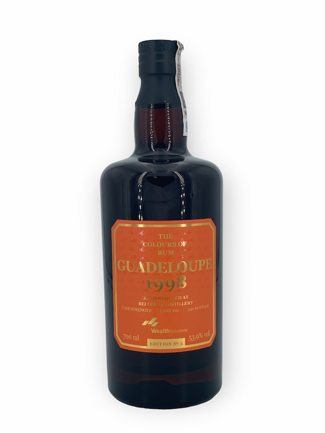GUADELOUPE BELLEVUE 23 ans 1998 Edition No.3 The Colours of Rum W. S. - secondary image - Sélections