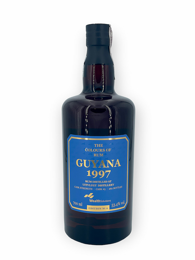 GUYANA 24 ans 1997 Uitvlugt Edition No.6 The Colours of Rum W. S. - visuel secondaire - Selections