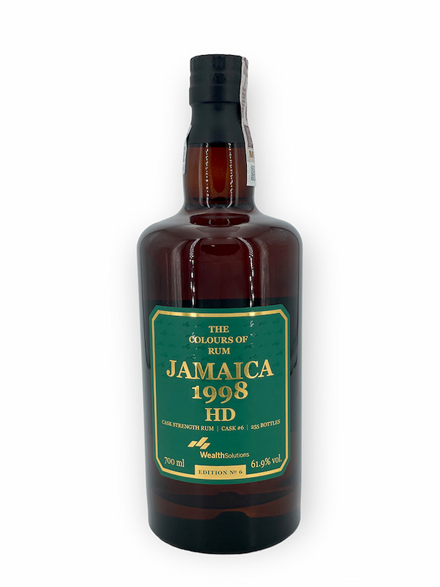 JAMAICA 23 ans 1998 HD Edition No. 6 The Colours of Rum W. S.