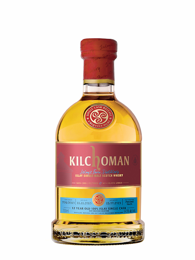 KILCHOMAN 12 ans 100% Islay Kiln Peat Bourbon Barrel Single Cask New Vibrations - secondary image - Whiskies