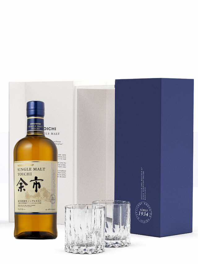 YOICHI Coffret Single Malt 2 verres Riedel - visuel secondaire - Le Noël de Nikka