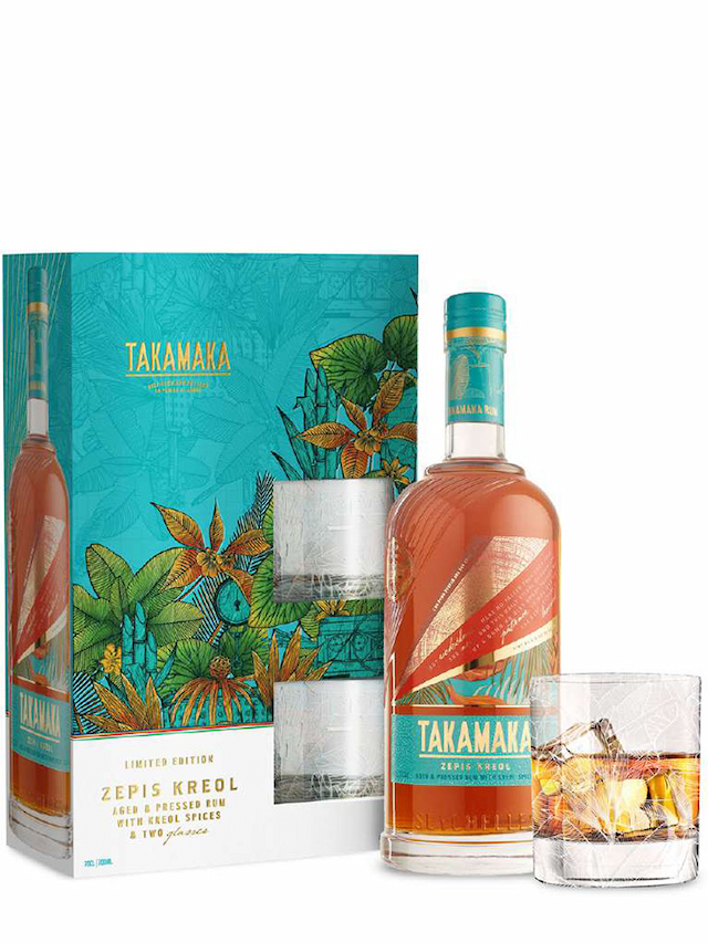 TAKAMAKA Zepis Kreol coffret 2 verres - secondary image - Sélections