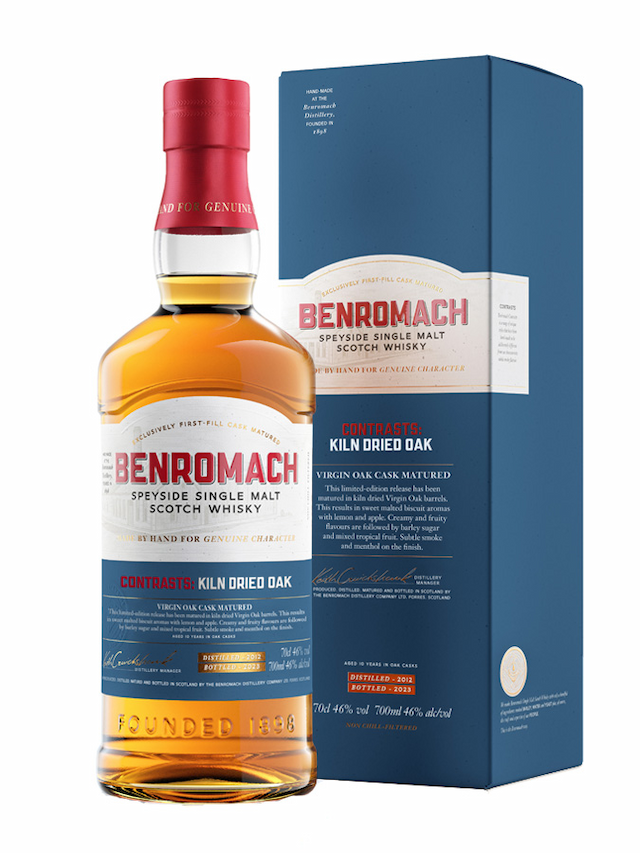BENROMACH 2012 Kiln Dried Oak - secondary image - Whiskies less than 100 €
