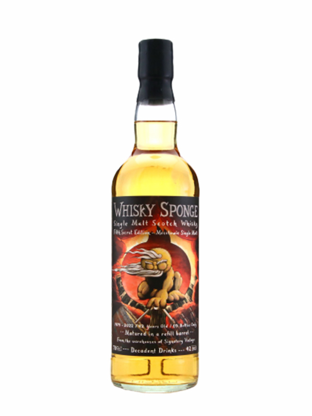 MOSSTOWIE 42 ans 1979 Whisky Sponge Secret Edition D.D. - visuel secondaire - Whisky Ecossais