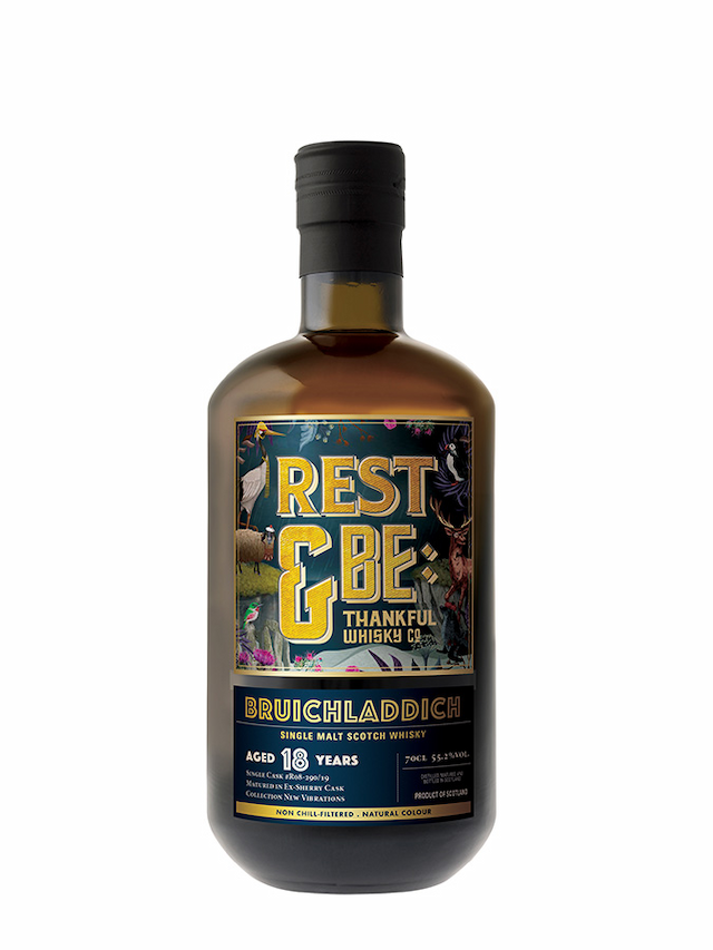 BRUICHLADDICH 18 ans 2004 ex-Sherry Cask New Vibrations Rest & Be Thankful - secondary image - Sélections