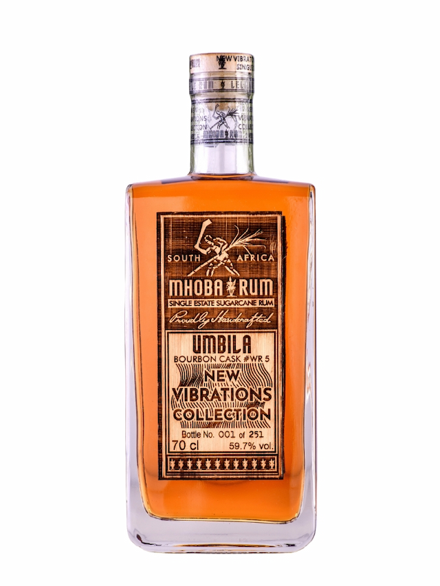 MHOBA Umbila Bourbon cask New Vibrations - secondary image - Pure cane juice rums
