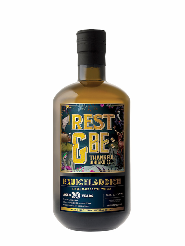 BRUICHLADDICH 20 ans 2002 Bourbon Cask New Vibrations Rest & Be Thankful - secondary image - Whiskies