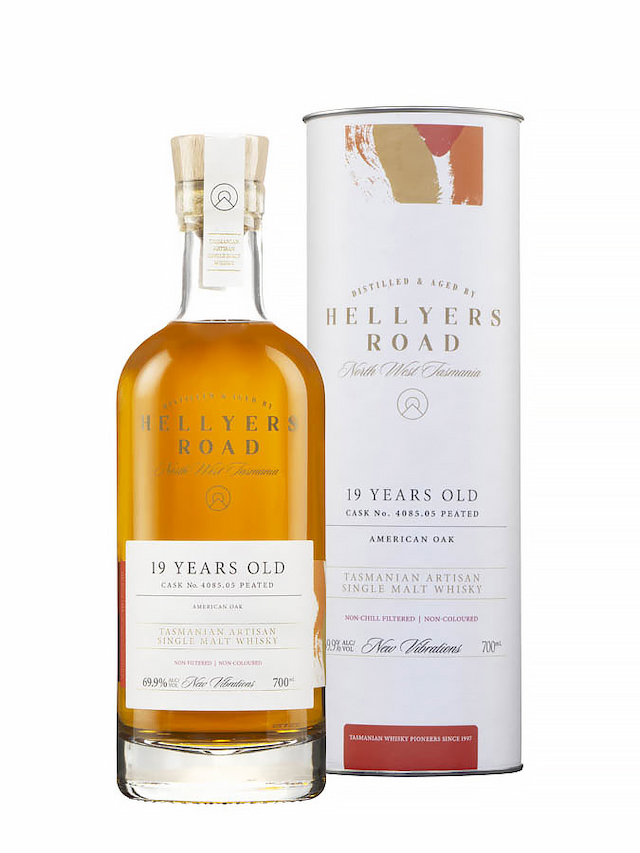 HELLYERS ROAD 19 ans 2004 4085,05 Peated New Vibrations - secondary image - Official Bottler
