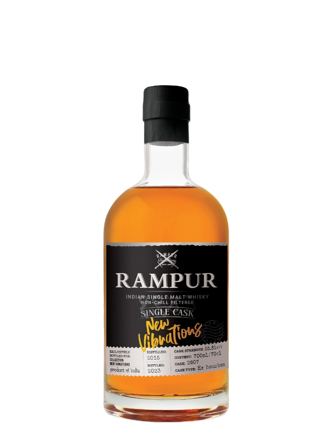 RAMPUR 8 ans 2015 First Fill Bourbon New Vibrations - visuel principal