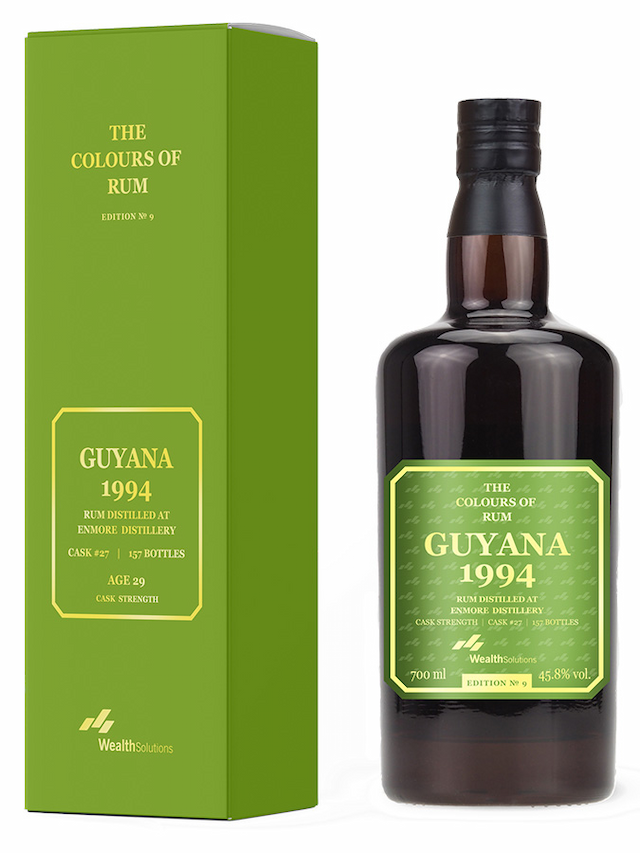 GUYANA 29 ans 1994 Enmore - REV The Colours of Rum W. S. - visuel secondaire - Les Spiritueux