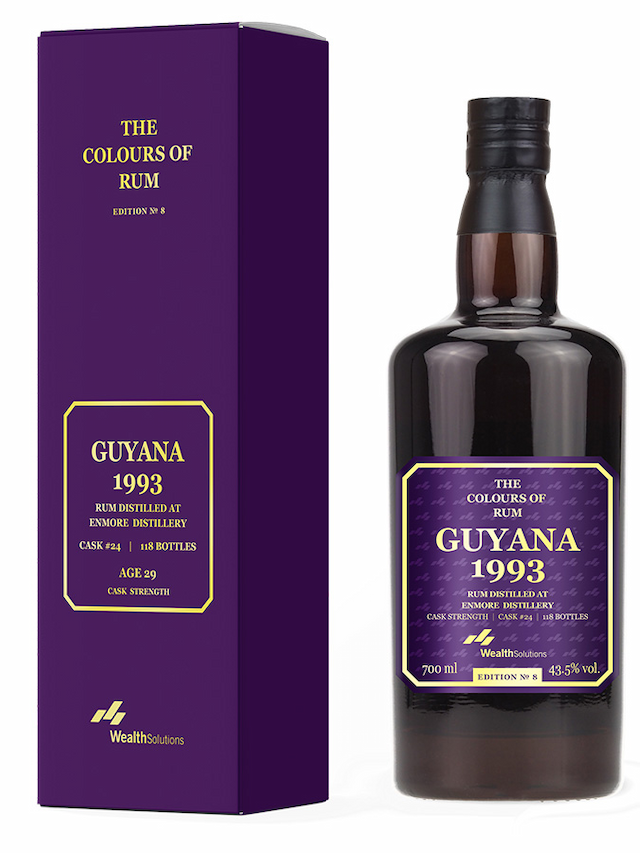 GUYANA 29 ans 1993 Enmore - EHP The Colours of Rum W. S. - visuel secondaire - Les Spiritueux