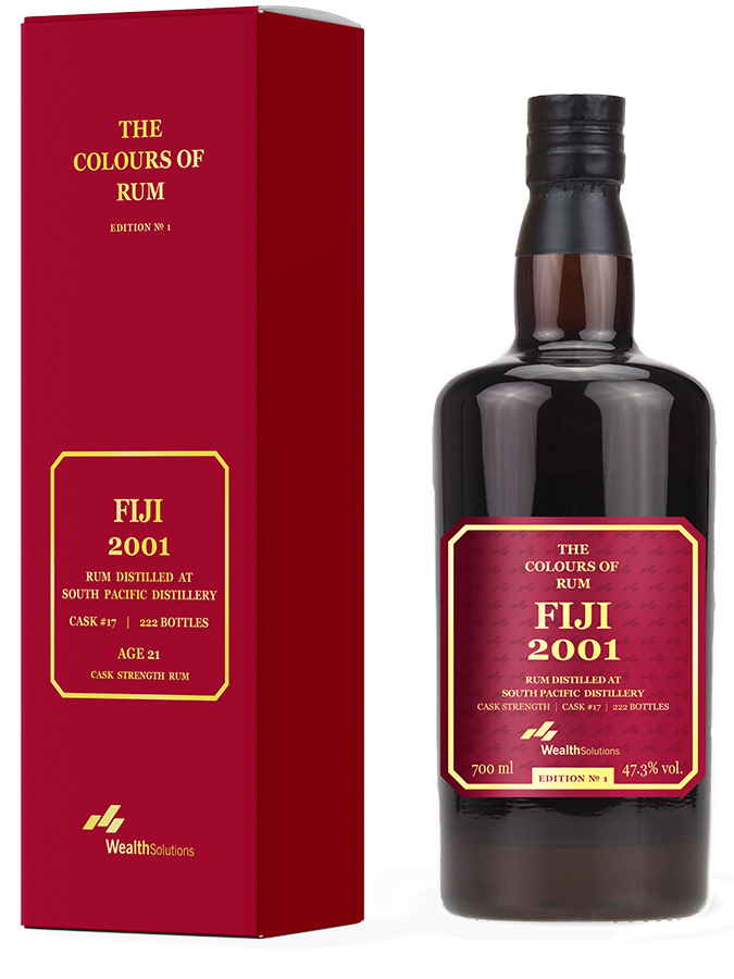 FIJI 21 ans 2001 South Pacific Distillery The Colours of Rum W. S. - main image