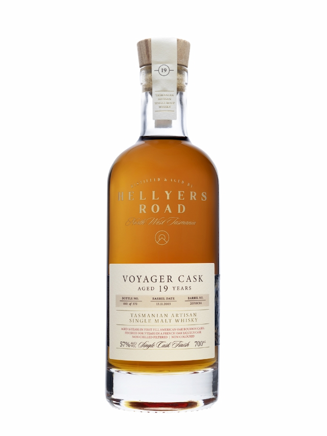 HELLYERS ROAD 19 ans Voyager Cask - secondary image - Official Bottler