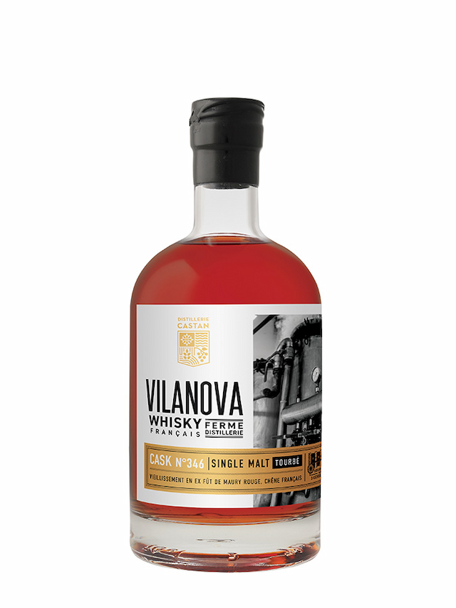 VILANOVA Cask n°346 Maury Rouge New Vibrations - secondary image - French whiskies aged in ex-wine casks