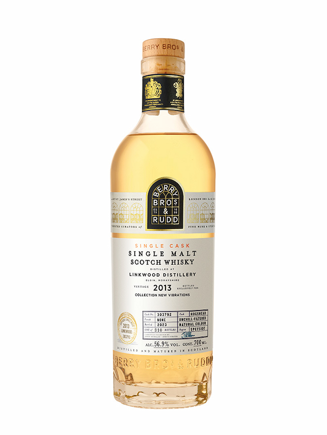 LINKWOOD 10 ans 2013 New Vibrations Berry Bros. & Rudd - visuel secondaire - New Vibrations - Whisky