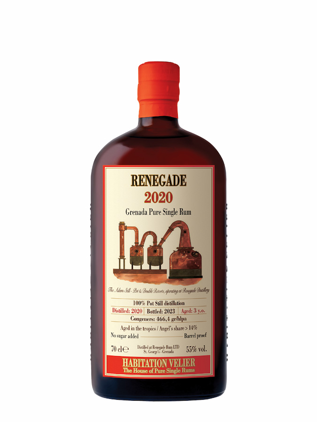 RENEGADE 3 ans 2020 Habitation Velier - secondary image - Pure cane juice rums