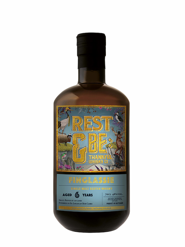 FINGLASSIE 6 ans 2017 ex-Jamaican Rum Casks Finish Rest & Be Thankful - secondary image - Whiskies less than 100 €