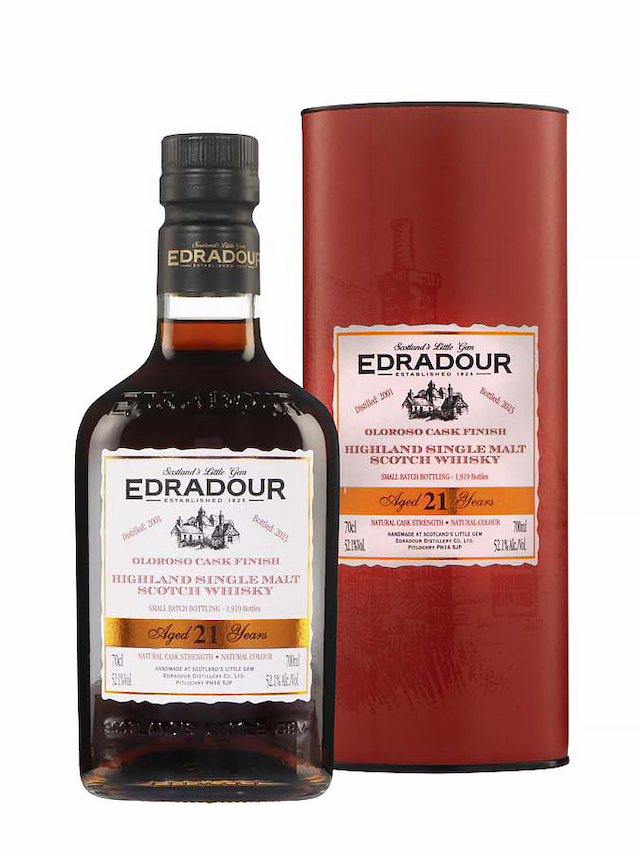 EDRADOUR 21 ans Sherry Cask - secondary image