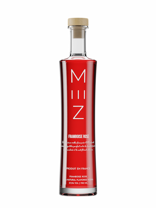 MEZ Vodka Framboise Rose - secondary image - French TAG vodkas