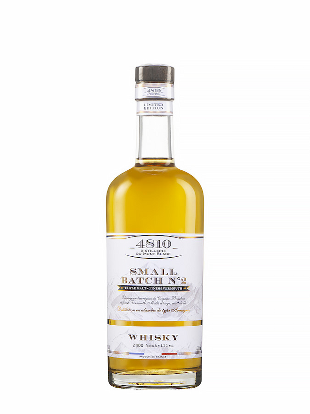 DISTILLERIE DU MONT BLANC 4810 Whisky Small Batch N°2 - secondary image - Whiskies less than 100 €