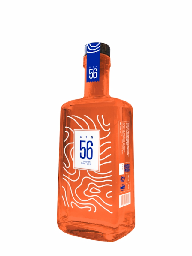 GIN 56 London Dry Gin - secondary image - Official Bottler