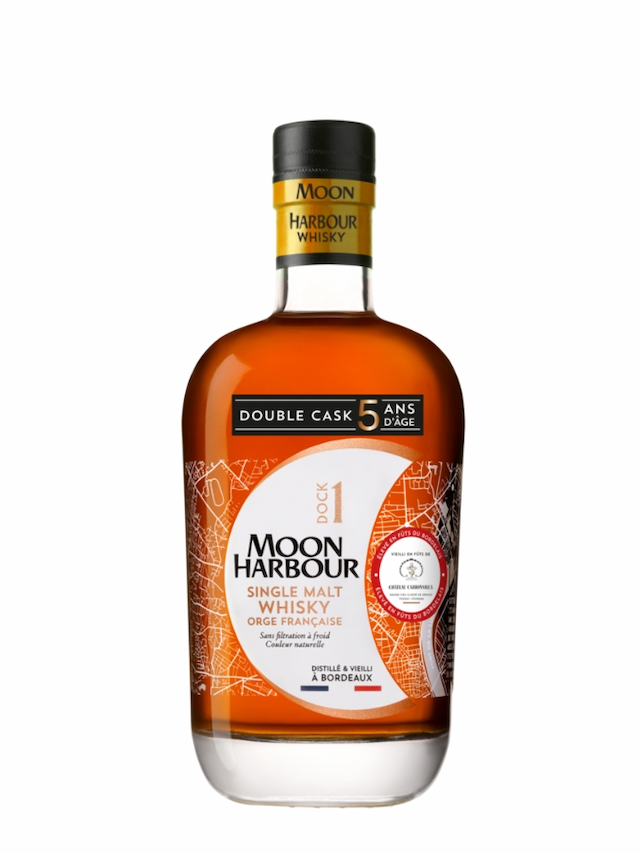 MOON HARBOUR 5 ans Dock 1 Finition Château Carbonnieux - secondary image - Whiskies less than 60 euros