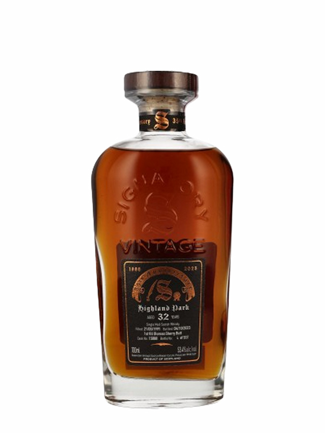 HIGHLAND PARK 32 ans 1991 1st fill Oloroso Sherry Butt 35th Anniversary Signatory Vintage - secondary image - Sélections
