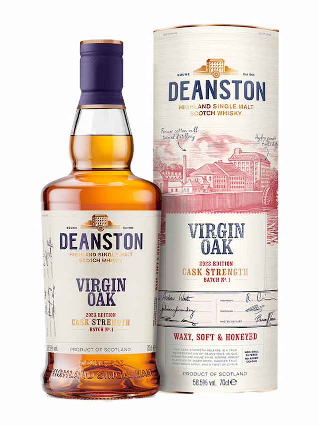 DEANSTON Virgin Oak Cask Strength - secondary image - Whiskies less than 100 €