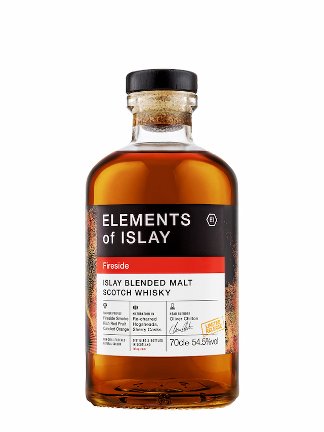 ELEMENTS OF ISLAY Fireside Limited Edition - visuel secondaire - Bruts de fûts écossais