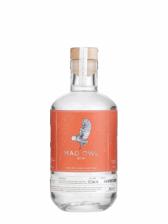 MAD OWL Gin Citrus - visuel secondaire - Embouteilleur Officiel