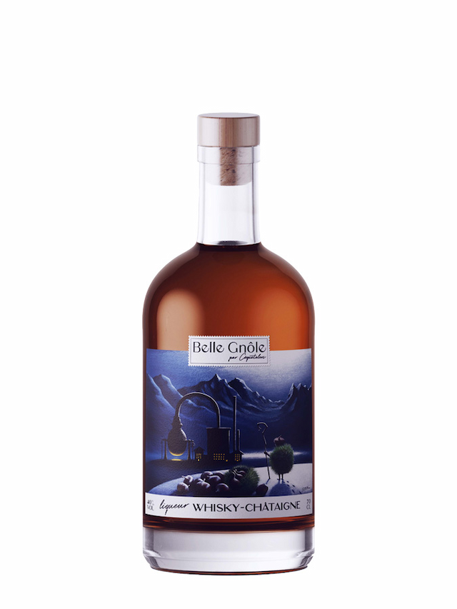 BELLE GNÔLE Liqueur Whisky-Châtaigne - visuel secondaire - France- TAG