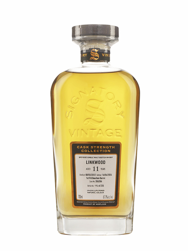 LINKWOOD 2012 1st fill Bourbon CS Collection Signatory Vintage - visuel secondaire - Single malt écossais