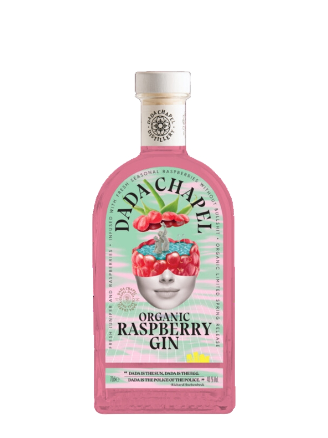 DADA CHAPEL Organic Raspberry Gin - visuel principal